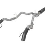 aFe MACH Force-Xp Cat-Back Exhaust w/Dual Hi-Tuck Tips Black 17-18 Ford F-150 Raptor V6-3.5L (tt)