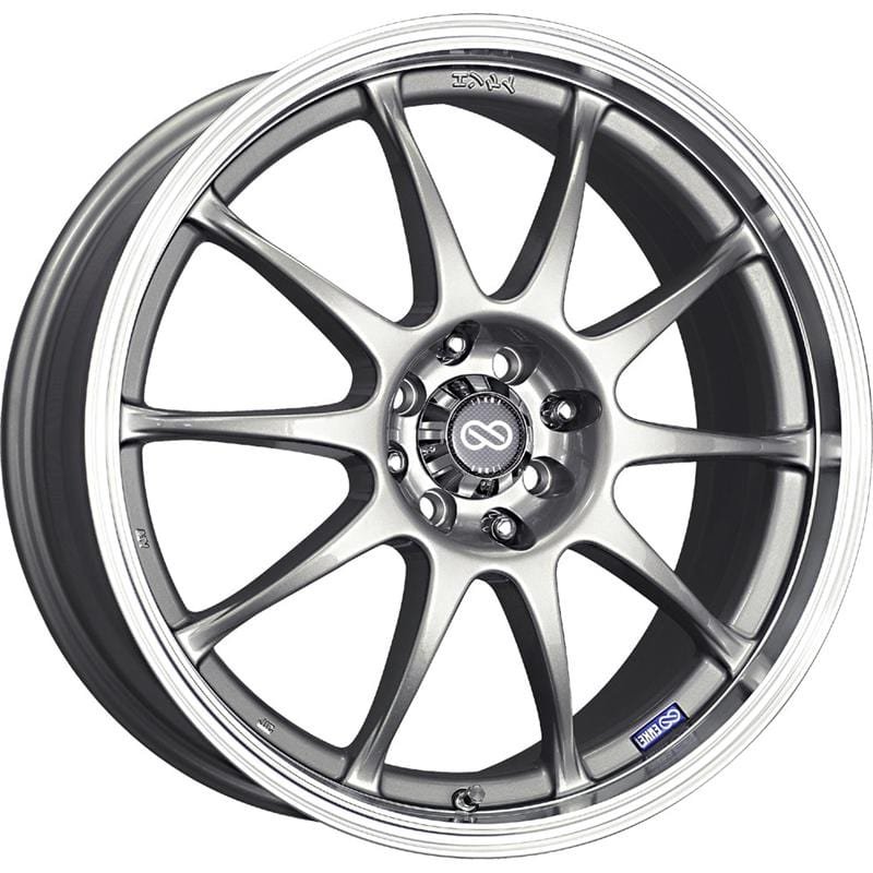 7f1aedff-2d83-493b-a4bf-a7efbf14f5b5-800.jpg Enkei Wheels J10 16" 4x100/108 Silver w/ Machined Lip - Image 1