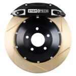 STOPTECH BIG BRAKE KIT - BLACK - ST-40 - 355X32MM - FRONT - SLOTTED - ZINC PLATED