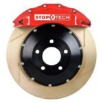 STOPTECH BIG BRAKE KIT - RED - ST-60 - 380X32MM - FRONT - SLOTTED - ZINC PLATED