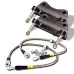 STOPTECH BIG BRAKE KIT - BLACK - ST-40 - 355X32MM - FRONT - SLOTTED - Image 2