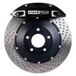 STOPTECH BIG BRAKE KIT - BLACK - ST-40 - 355X32MM - FRONT - CROSS DRILLED