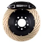 STOPTECH BIG BRAKE KIT - BLACK - ST-40 - 355X32MM - FRONT - CROSS DRILLED - ZINC PLATED
