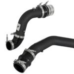aFe Bladerunner 3in Hot and Cold Side Black Intercooler Tubes 2017 Ford Diesel Trucks V8 6.7L (td)
