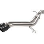 aFe Takeda 13-17 Hyundai Veloster L4-1.6L 2-1/2in 304 SS Axle-Back Exhaust w/ Black Tips
