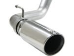 aFe MACHForce XP 2.5in 409SS Cat Back Exhaust w/ 304SS Polished Tip 05-13 Toyota Tacoma V6 4.0L - Image 6