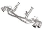 AFe MACH Force-Xp 304 Stainless Steel Cat-Back Exhaust Polished 2020 Chevrolet Corvette C8 - Image 2
