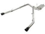 aFe MACHForce XP Exhausts Cat-Back SS-409 EXH CB Dodge Ram 1500 5.7L HEMI 09-13 Glossed Black - Image 3
