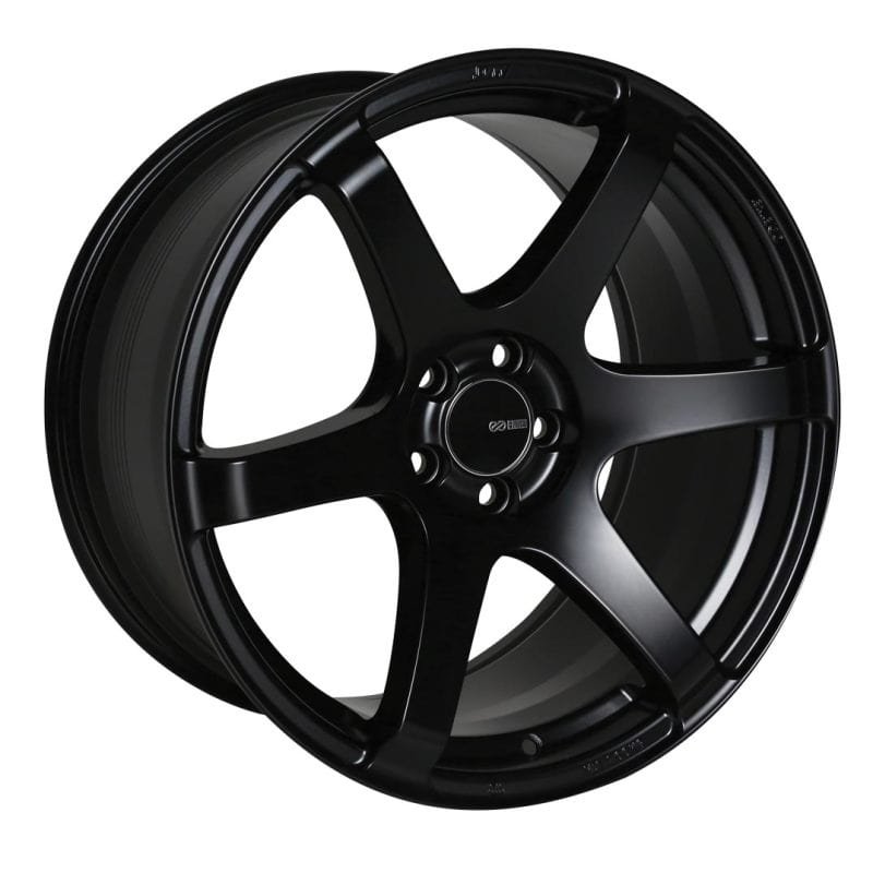 9ba84430e8e27b27125aa5a7e5240fac.jpg Enkei Wheels T6S 17" 5x100 Matte Black - Image 1