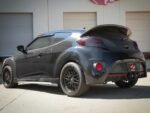 aFe Takeda 13-17 Hyundai Veloster L4-1.6L 2-1/2in 304 SS Axle-Back Exhaust w/ Blue Flame Tips - Image 4