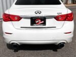 aFe Takeda 2.5in 304 SS Cat-Back Exhaust System w/ Black Tips 16-18 Infiniti Q50 V6-3.0L (tt) - Image 8