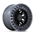 Black Rhino Wheels Alpha 20" 6x139.7 Matte Black With Gunmetal Lip