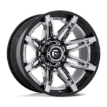 Fuel Wheels FC401 Brawl 20" 6x135 Chrome With Gloss Black Lip