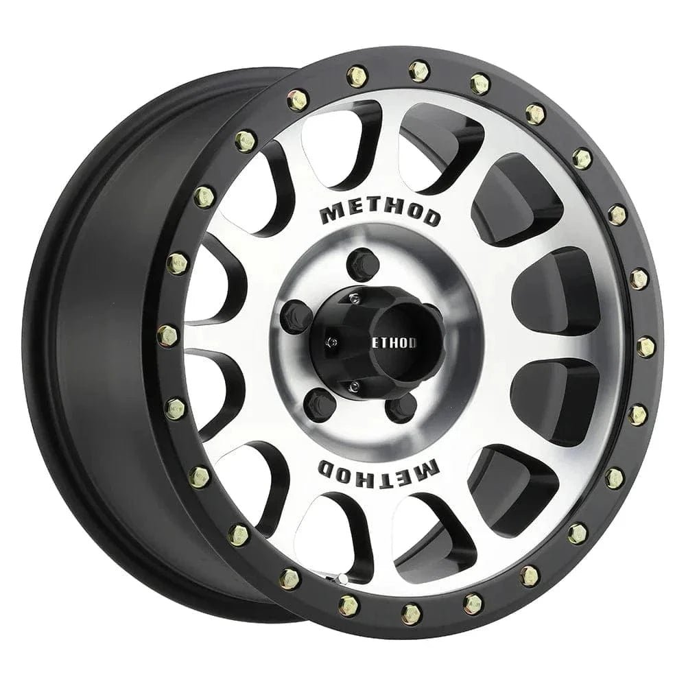 MR305_NV_Matte_Black_Machined_Face_5lug1000_1000x1000_0c2b7762-8f98-4e59-b76d-e007b03f91aa.jpg Method Race Wheels MR305 18" 8x170 Machined Black Street Loc - Image 1