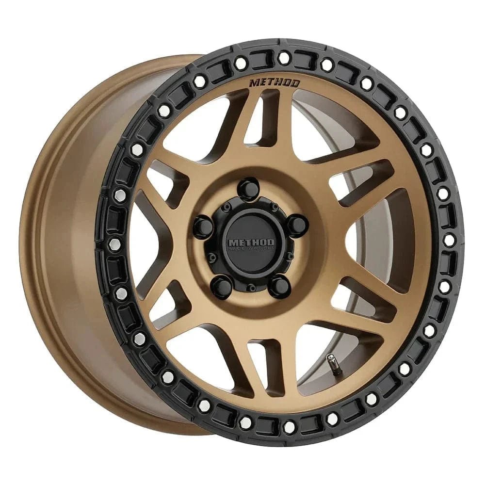 MR312_Bronze_5_Lug1000_1000x1000_1abcd825-cbbc-42b3-857f-1483a85af8fe.jpg Method Race Wheels MR312 18" 6x139.7 Method Bronze/Black Street Loc - Image 1