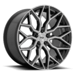 Niche Cast Mazzanti 22" 5x112 Gloss Black Brushed Face
