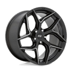 Niche Cast Torsion 20" 5x114.3 Gloss Black Milled