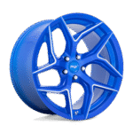 Niche Cast Torsioni 20" 5x114.3 Anodized Blue Milled