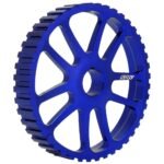 SPA Performance Y Series Lightweight Fixed Cam Pulley w/ Intermediate Shaft (Blue) - VW 1974-1998 8v