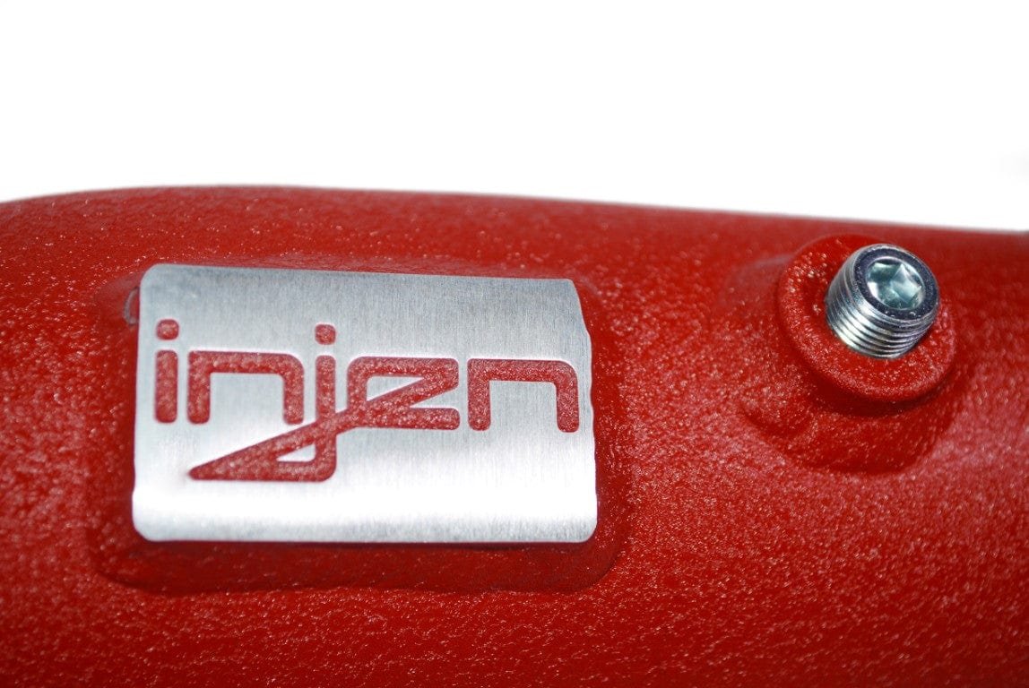 SES1582ICPWR_P01_01_38d98783-6713-4738-bd7d-cfeb04990a1d.jpg Injen 17-19 Honda Civic Type-R Aluminum Intercooler Piping Kit - Wrinkle Red - Image 1