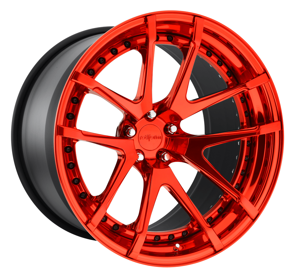 SNA_MONO_II_HI_LUSTER_POLISHED_CANDY_RED_1.png Rotiform SNA Custom Forged Wheel - Image 1