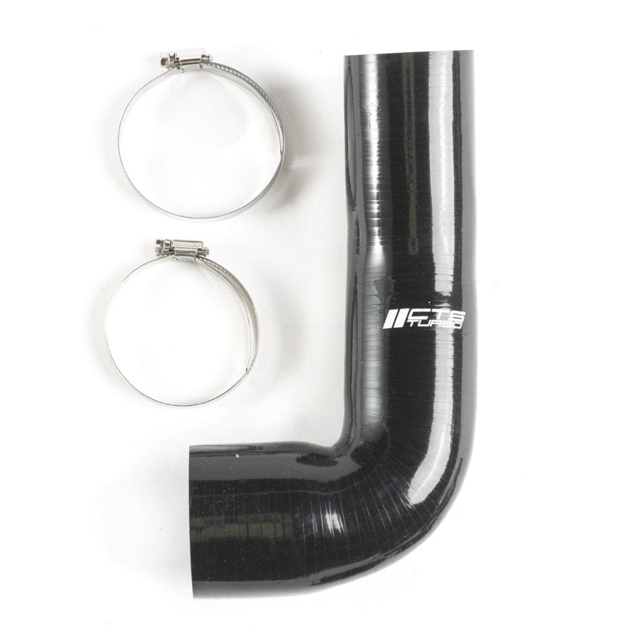 Sil-0078.jpg CTS Turbo Replacement Left Side Silicone - VW/Audi / 1.8T / 2.0T / 8V / A3 / S3 / 8S / TT / Mk7 / Mk8 / Golf / Jetta / & More - Image 1