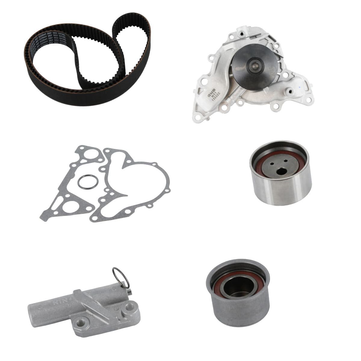 TB287LK1_VIEW1.jpg Timing Belt Kit With Water Pump - Mitsubishi - Image 1