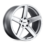 TSW Cast Ascent 17" 5x120 Matte Titanium Silver