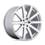 TSW Cast Brooklands 17" 5x112 Silver W/ Mirror Cut Face