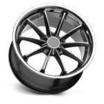 TSW Cast Sweep 18" 5x114.3 Gloss Gunmetal W/ Stainless Lip - Image 2