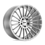 TSW Cast Turbina 19" 5x114.3 Titanium Silver W/ Mirror Cut Face