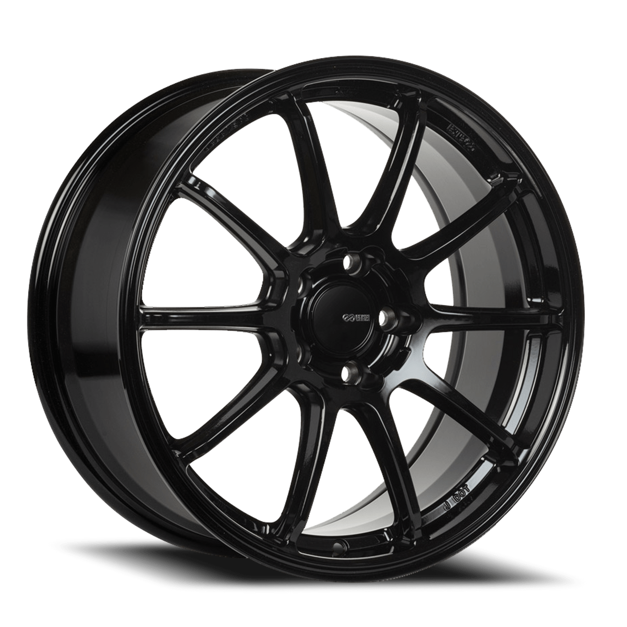 Triumph_BK_Gloss_Black_5-lug_0001__80621.1732928376_2d4b8dd5-45fd-43c4-b006-813a9e2c9ed0.png Enkei Wheels Triumph 18" 5x114.3 Gloss Black - Image 1