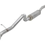 aFe MACH Force-Xp 2.5in 409SS Hi-Tuck Cat-Back Exhaust w/Polished Tip 07+ Jeep Wrangler JK 3.6L/3.8L