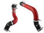 aFe BladeRunner 3in Red Intercooler Tubes Hot & Cold Side Kit for 13-14 Dodge RAM Diesel 6.7L (td) - Image 6