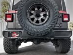 aFe MACH Force-Xp Axle-Back Hi-Tuck Exhaust System w/Black Tip 18-19 Jeep Wrangler (JL) V6 3.6L - Image 4