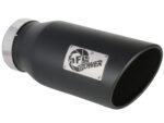 aFe Large Bore-HD 5in 409SS DPF-Back Exhaust System w/Black Tip 19-20 Ram Diesel Trucks L6-6.7L (td) - Image 5