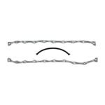 Cometic Ford 335 Series V8 .075in Fiber Oil Pan Gasket Kit