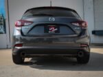 aFe Takeda 2-1/2in 304 SS Axle-Back Exhaust w/ Carbon Fiber Tips 14-18 Mazda 3 L4 2.0L/2.5L - Image 6