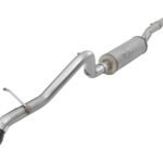 aFe MACH Force-Xp 2-1/2in 409 SS Hi-Tuck Cat-Back Exhaust w/Black Tip 07+ Jeep Wrangler JK 3.6L/3.8L