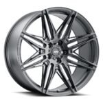 ADV.1 ADV08 22" 5x130 Satin Black