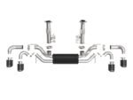 aFe MACH Force-Xp 3in to 2-1/2in 304SS Cat-Back (No NPP) 2020 Chevy Corvette (C8) 6.2L - Carbon Tip