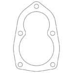 Cometic Ford 8BA / 8CM Flathead V8 .031in Fiber Oil Pump Drive Cover Gasket - 1948-1953