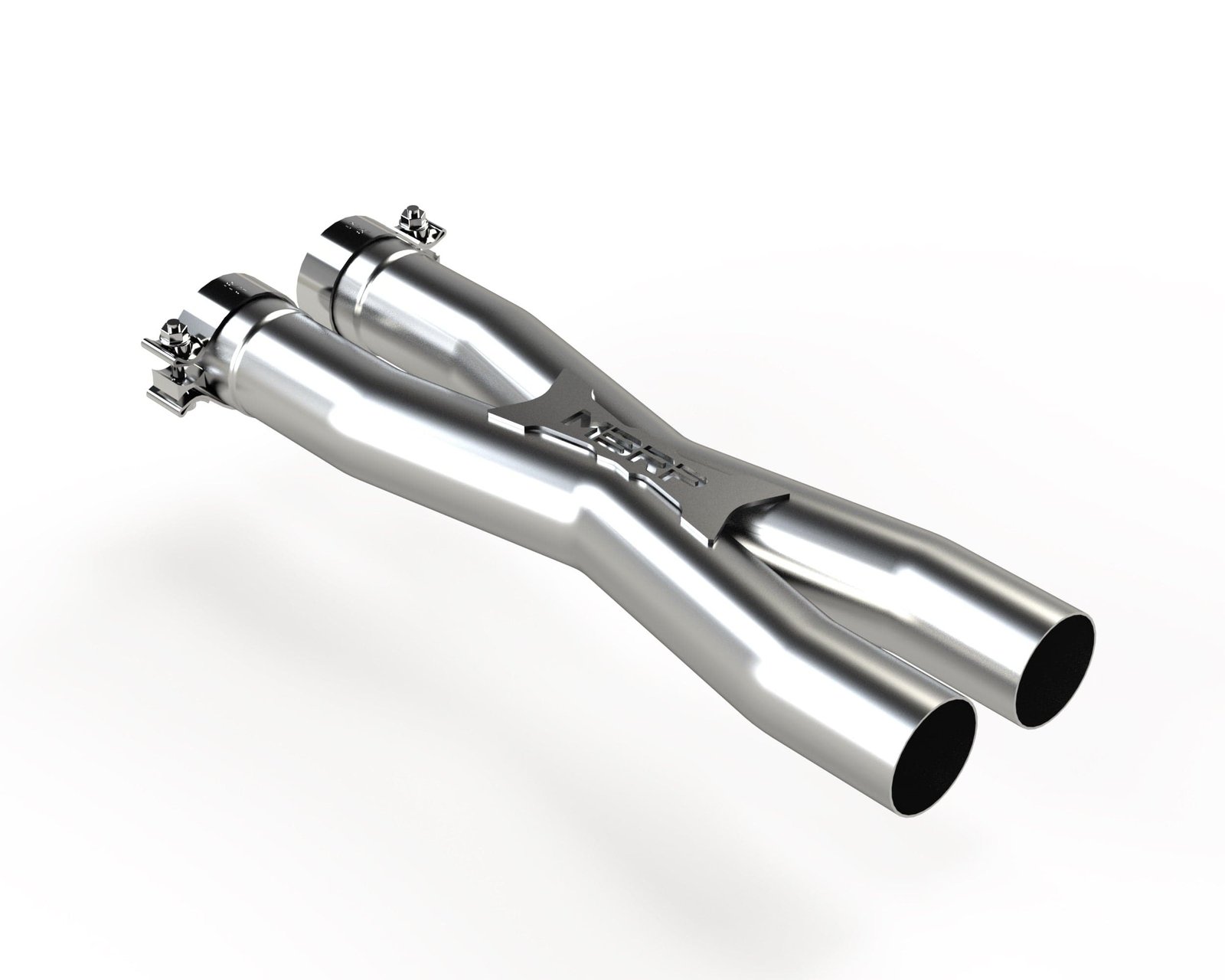 bf5bfd73e44fc.jpg MBRP 12-21 Ferrari 812SF/812GTS/F12 6.3L/ 6.5L 3in Resonator Delete X-Pipe - T304 - Image 1