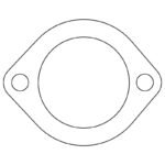 Cometic Mazda B6 .046in Fiber Thermostat Gasket