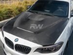 RW Carbon GTS Style Carbon Fiber Hood - BMW / F20 / F22 / F87 / M2