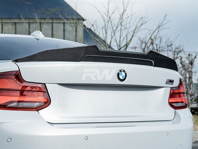 bmwf8733.jpg RW Carbon GTX V2 Carbon Fiber Trunk Spoiler - BMW / F22 / F87 - Image 1
