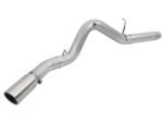 aFe Atlas Exhaust 5in DPF-Back Aluminized Steel w/ Polished Tips 16-17 GM Diesel Truck V8-6.6L (td) - Image 5