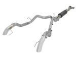 aFe MACH Force-XP Cat-Back Exhaust w/ Dual Hi-Tuck Pol Tips 17-18 Ford F-150 Raptor V6-3.5L - Image 5