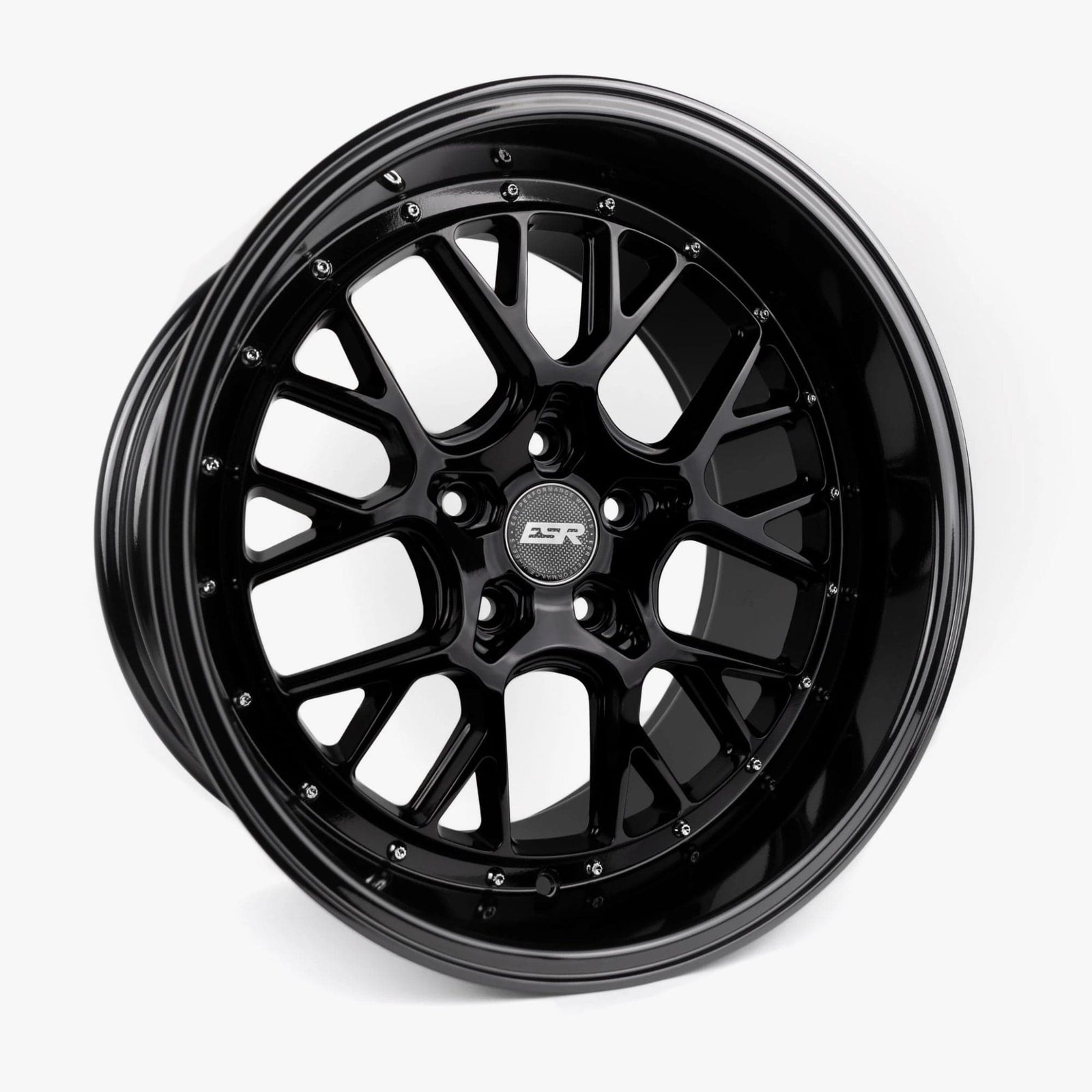 cs11-black_0c477794-bb5c-43bf-b176-e9d8c34c36ee.jpg ESR Wheels CS11 18" 5x110 (Custom Drill) Gloss Black w/ Gloss Black - Image 1