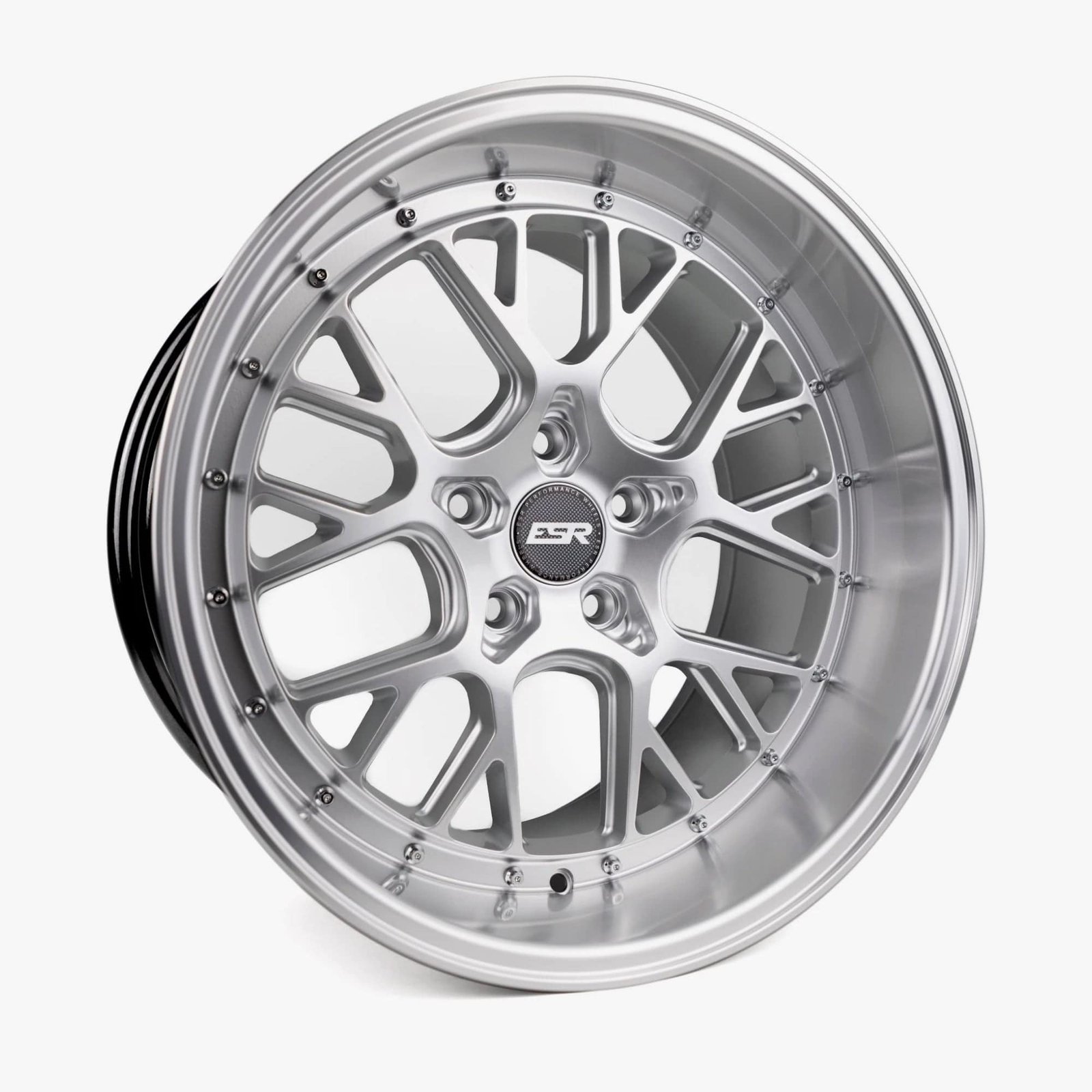 cs11-silver_7c22cc65-56d4-4bd6-a23e-b65cb887f702.jpg ESR Wheels CS11 18" 5x114.3 Hyper Silver w/ Machined Lip - Image 1